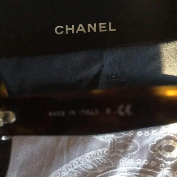 Authentic Chanel tortoise shell sunglasses